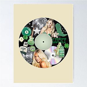 Megan Moroney Lucky Record Poster