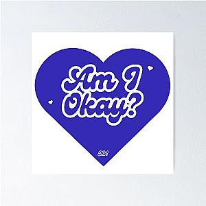 Megan Moroney “Am I okay? No!” heart Poster