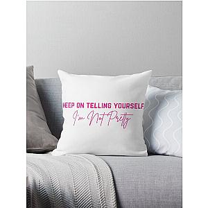 Megan Moroney I’m Not Pretty Throw Pillow