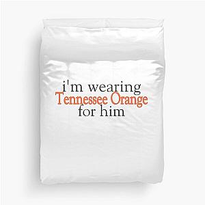 Tennessee Orange Megan Moroney Song Lyric Design Duvet Cover