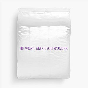 Megan Moroney Wonder Lyrics Duvet Cover