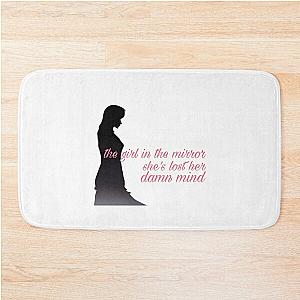 Girl in the Mirror Song Lyrics Megan Moroney (pink) Bath Mat