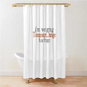 Tennessee Orange Megan Moroney Song Lyric Design Shower Curtain