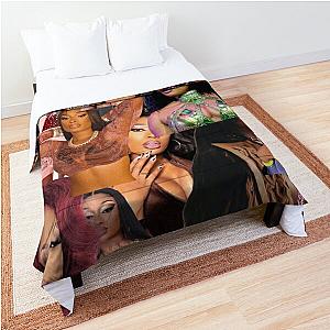 megan thee stallion collage Comforter