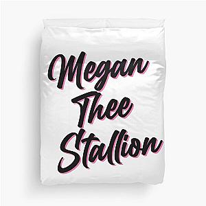 Megan Thee Stallion Sticker Duvet Cover