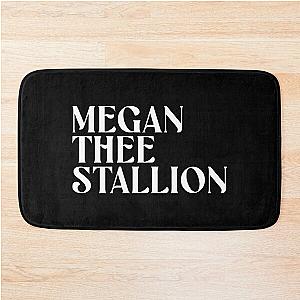 Megan Thee Stallion Merch Megan Thee Stallion Logo Bath Mat