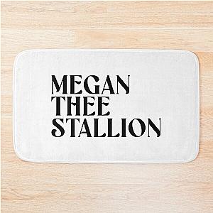Megan Thee Stallion Merch Megan Thee Stallion Logo Bath Mat