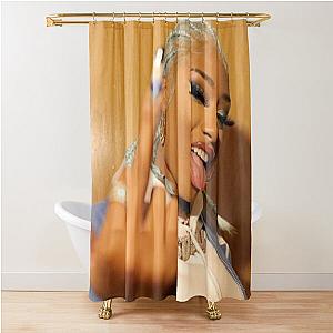 Beauty Fucek Megan Thee Stallion Shower Curtain