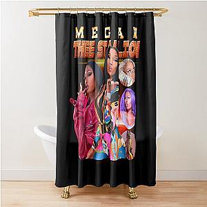 Megan Thee Stallion bootleg Shower Curtain