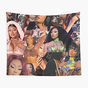 megan thee stallion collage Tapestry