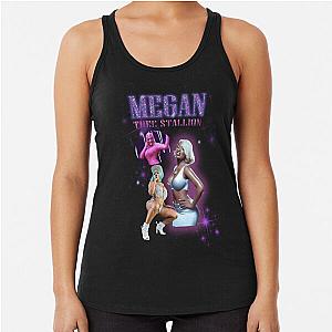 MEGAN THEE STALLION RETRO 90s DESIGN Racerback Tank Top