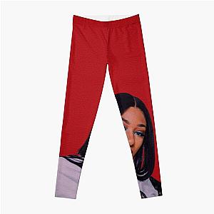 Megan thee Stallion collage on Multiple products  Leggings