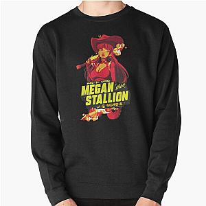 CR Loves Megan Thee Stallion Anime  Pullover Sweatshirt