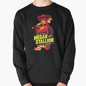 CR Loves Megan Thee Stallion Anime Gift For Fans, Gift For Men and Women Pullover Sweatshirt