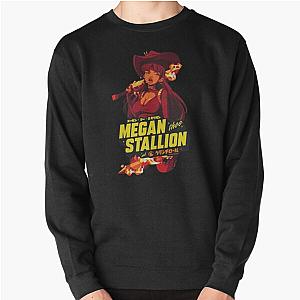 CR Loves Megan Thee Stallion Anime Pullover Sweatshirt