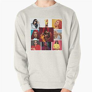 Megan Thee Stallion Colorful Photo Montage Pullover Sweatshirt