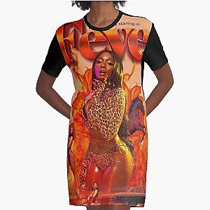 Megan thee Stallion - FEVER Graphic T-Shirt Dress