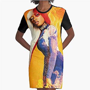 Megan Thee Stallion  Graphic T-Shirt Dress