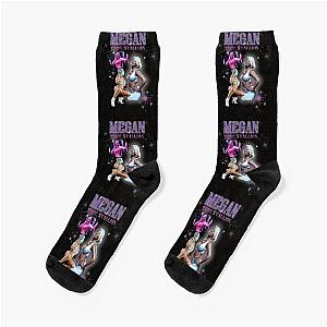 MEGAN THEE STALLION RETRO 90s DESIGN Socks