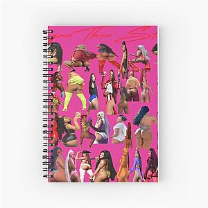 MEGAN THEE STALLION BOOTY? Spiral Notebook