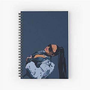 megan thee stallion animated Spiral Notebook