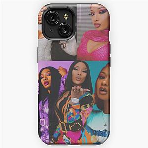 Megan thee Stallion collage On Multiple Products iPhone Tough Case