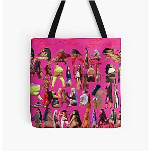 MEGAN THEE STALLION BOOTY? All Over Print Tote Bag