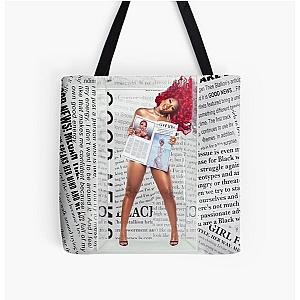 Megan thee stallion  All Over Print Tote Bag