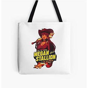 CR Loves Megan Thee Stallion Anime All Over Print Tote Bag