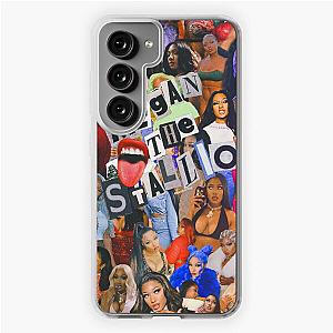megan thee stallion aesthetic collage Samsung Galaxy Soft Case