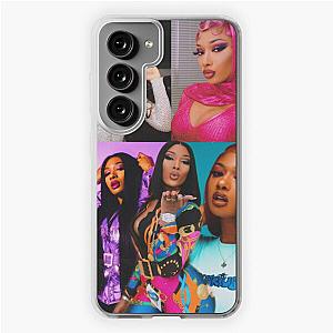 Megan thee Stallion collage On Multiple Products Samsung Galaxy Soft Case