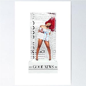 Megan Thee Stallion Good News album fan-art Poster