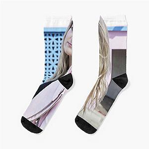 Meghan Trainor Poster Art For Fans Socks