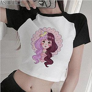 Women T-shirt Kawaii Melanie Martinez K-12 Cartoon Aesthetics Tee