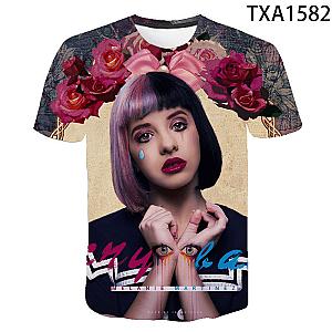 2023 Hot Singer Melanie Martinez Rapper 3d Printed T-shirt