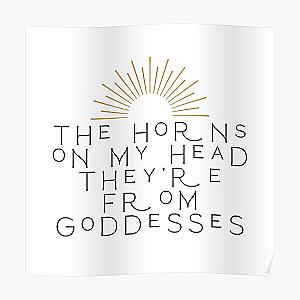 THE HORNS ON MY HEAD Poster RB1704