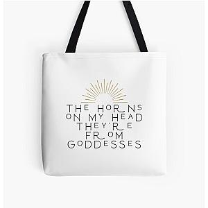 THE HORNS ON MY HEAD All Over Print Tote Bag RB1704