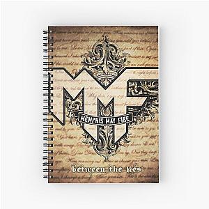 Memphis May Fire between the lies Spiral Notebook