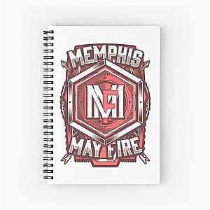 Memphis May Fire Shield Spiral Notebook