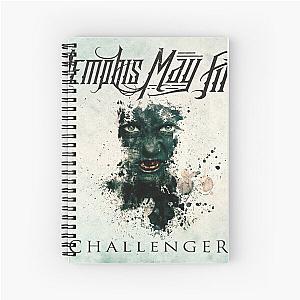 Memphis May Fire challenger Spiral Notebook