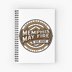 memphis may fire Spiral Notebook