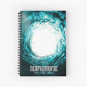 Memphis May Fire This Light I Hold (Wall Flag size) Spiral Notebook