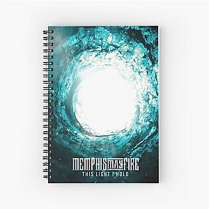 Memphis May Fire this light i hold Spiral Notebook