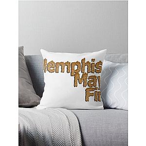 Memphis May Fire Ginger Hair Throw Pillow