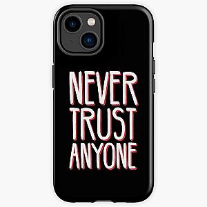 Never Trust Anyone - Betrayal - A Beautful Distressed Typography Design iPhone Tough Case RB0811