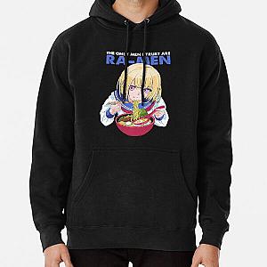 The Only Men I Trust Are RaMen Anime Girl Ramen Lover 425 Pullover Hoodie RB0811