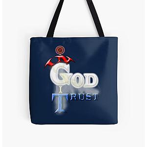 In God I Trust   All Over Print Tote Bag RB0811