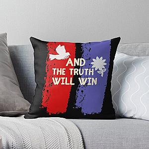 the only men i trust Throw Pillow RB0811