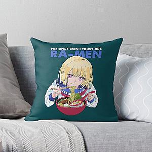 The Only Men I Trust Are RaMen Anime Girl Ramen Lover 425 Throw Pillow RB0811