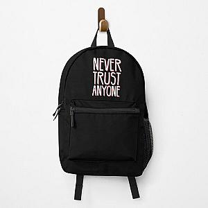 Never Trust Anyone - Betrayal - A Beautful Distressed Typography Design Backpack RB0811